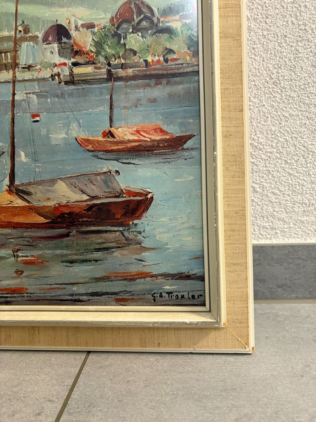 Gemälde: 68 x54/ Kunstdruck Vierwaldstättersee – Gebraucht aus Ottenbach von TimelessEmotions. 7