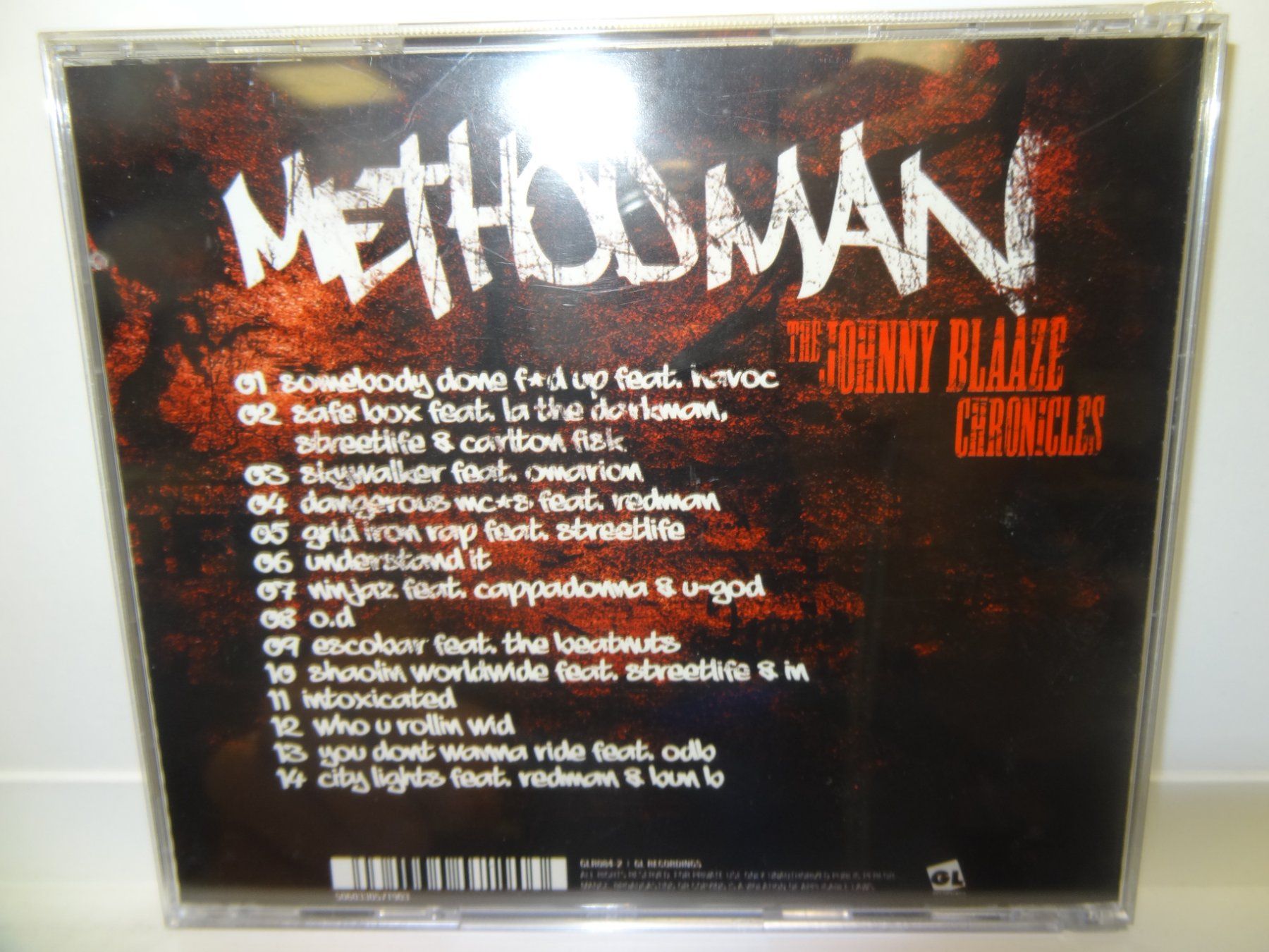 CDs: Method Man The Johnny Blaze Chronicles – Gebraucht aus luzern von musicandart 1