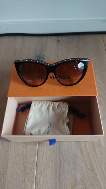 LOUIS VUITTON La Boum Canvas Sunglasses - Noir