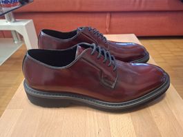 GEOX Herren Lederschuhe / Derby – Grösse 40 – Bordeaux
