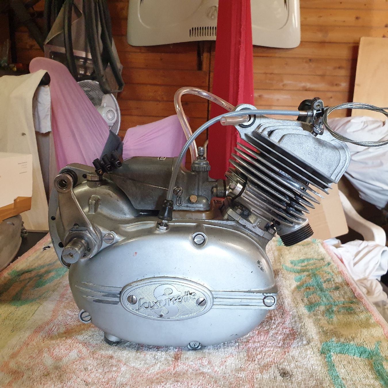 Sachs Mofa-Ersatzteile: Motor Sachs 50 - Saxonette – Gebraucht aus Carabbia von  1