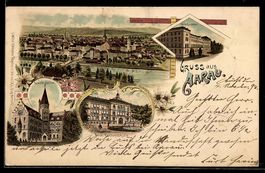 Litho Aarau, Neue Kantonschule, Neue Kas