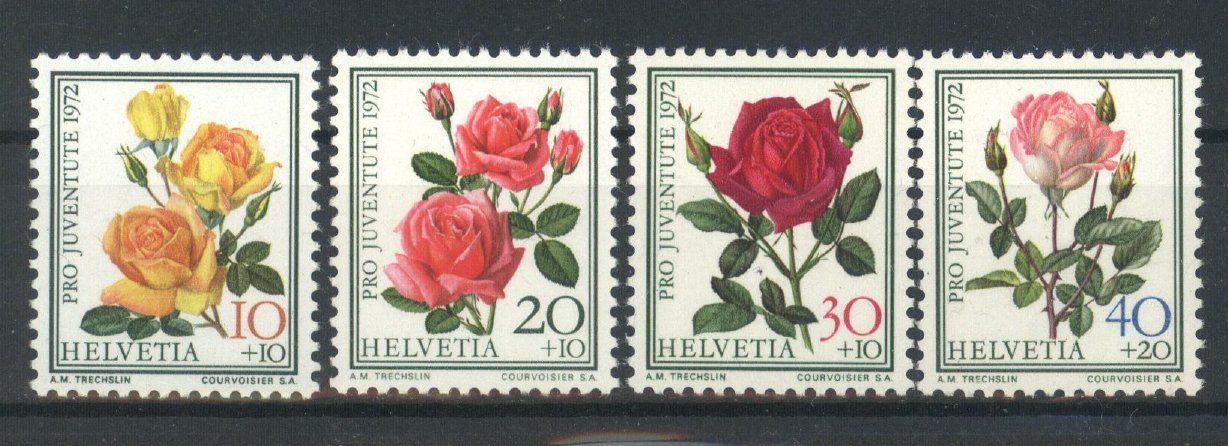 Tutti i francobolli: 1972, Pro Juventute ** (2) – Usato da Willisau venduto da Vollstempel