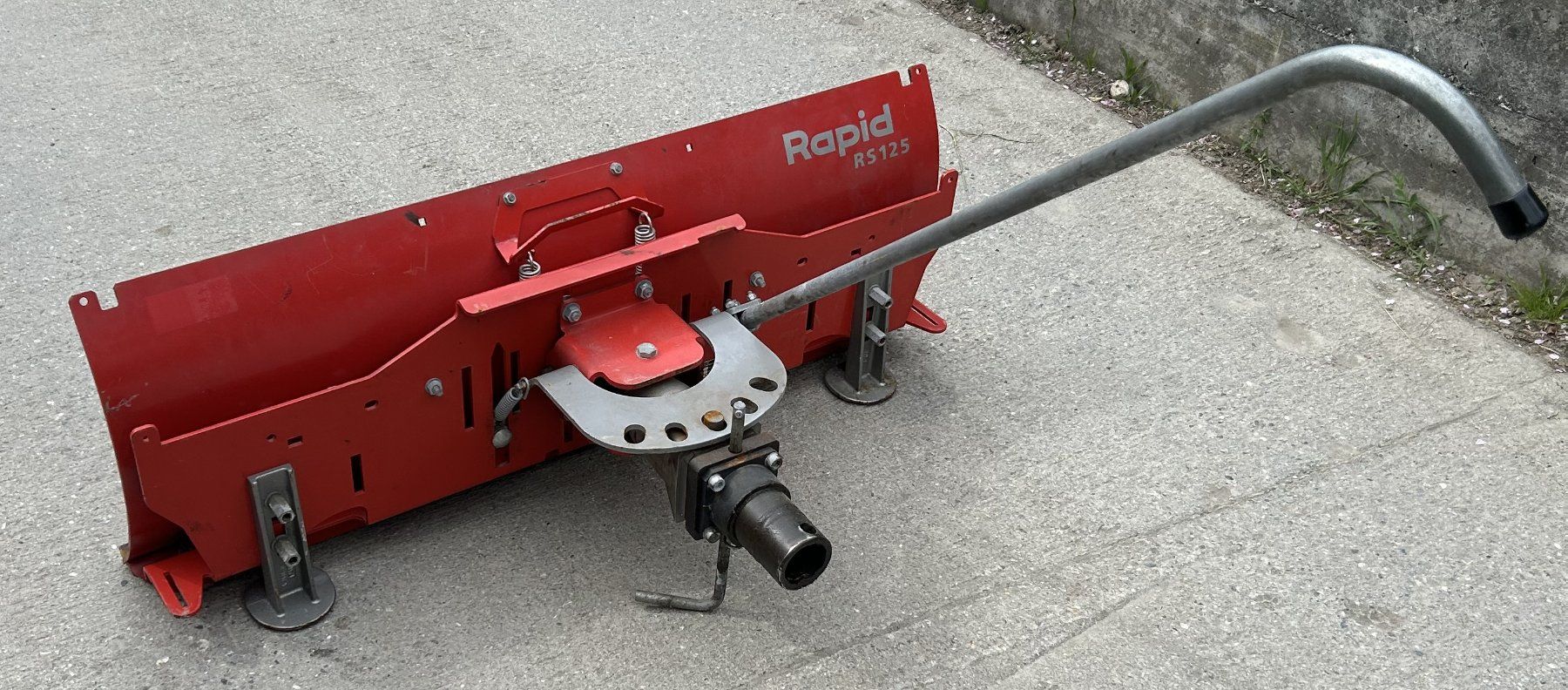 Sgombero neve: Schneepflug RS 125 zu Rapid Euro – Usato da Cazis venduto da la-torre-work-snc 2