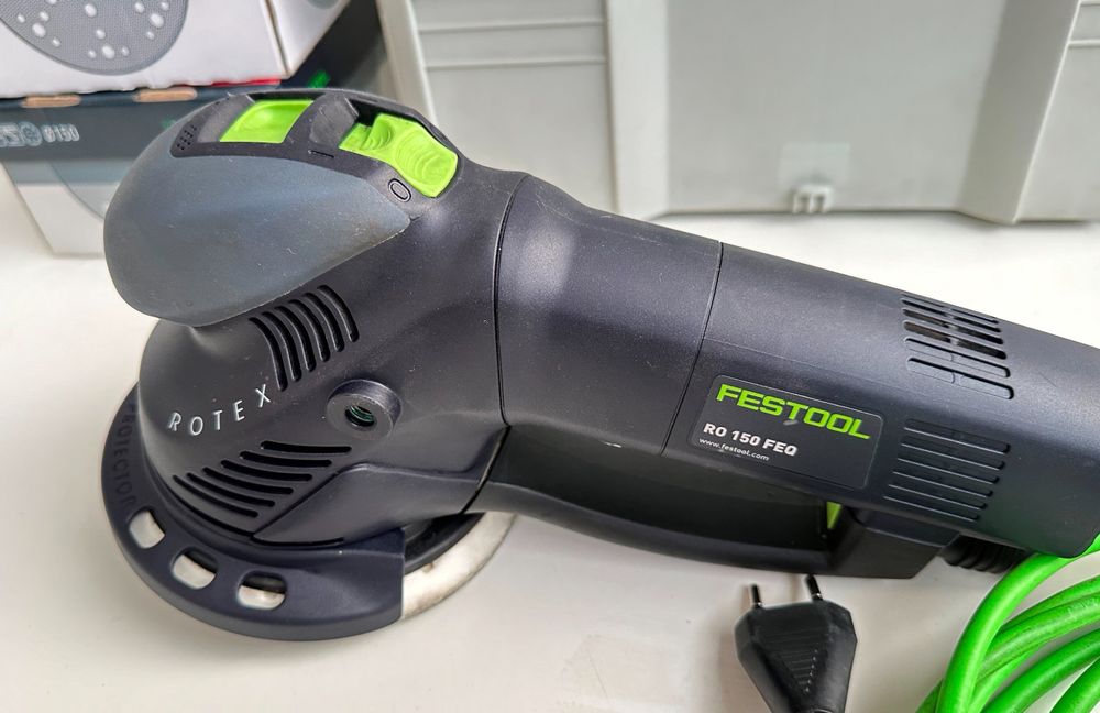 Festool ROTEX RO 150 FEQ-Plus 100Y - Exzenterschleifer Für Grob- Und Feinschliff