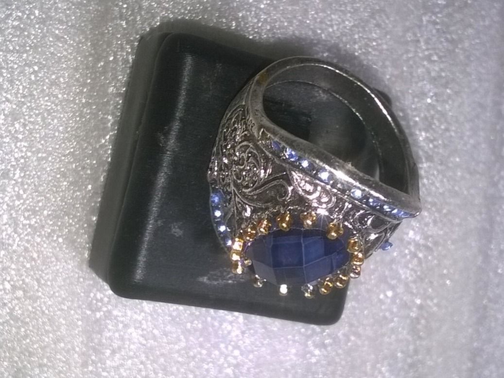 Bagues: ring edelsthal,,,modeschmuck,,,mit echt kristall – Neuf (Voir description) à Basel par bijoutrie_4
