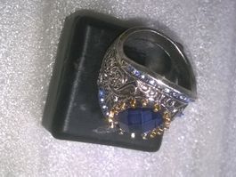 ring edelsthal,,,modeschmuck,,,mit echt kristall