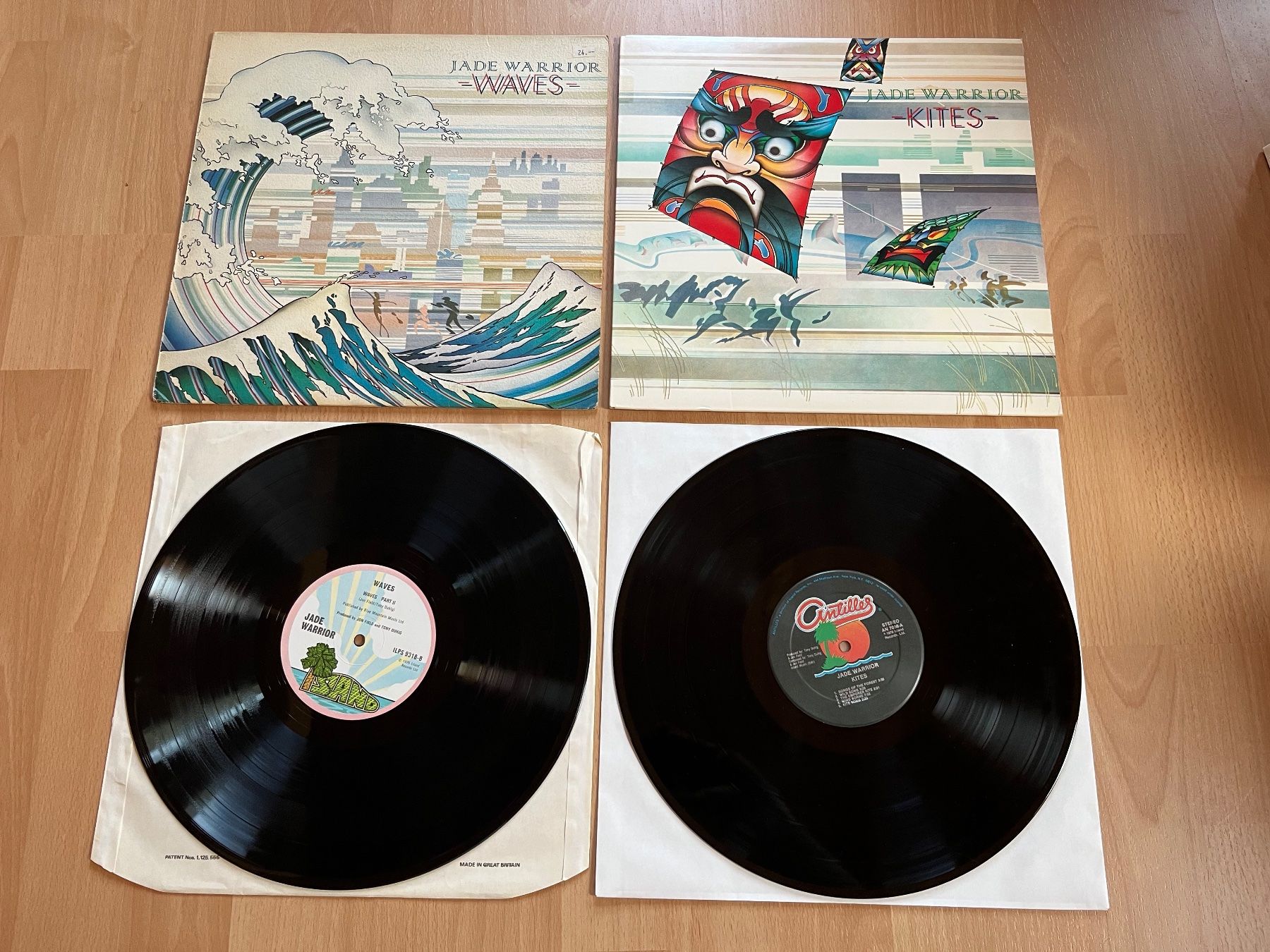 Dischi in vinile: Jade Warrior - 2 kultige Vinyl Alben – Usato da Giebenach venduto da Wurlitzer70