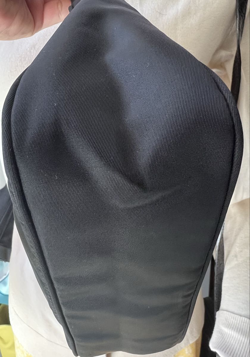 Prada Borse da donna: Prada mini Handtasche aus Nylon – Schwarz – Usato da Zürich venduto da ClosetKTT 3
