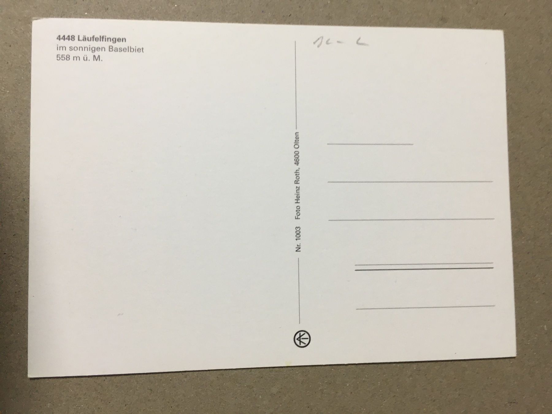 Cartoline postali: AK Läufelfingen Baselland mehrbildrig – Usato da Küttigen venduto da Melisch1000 1