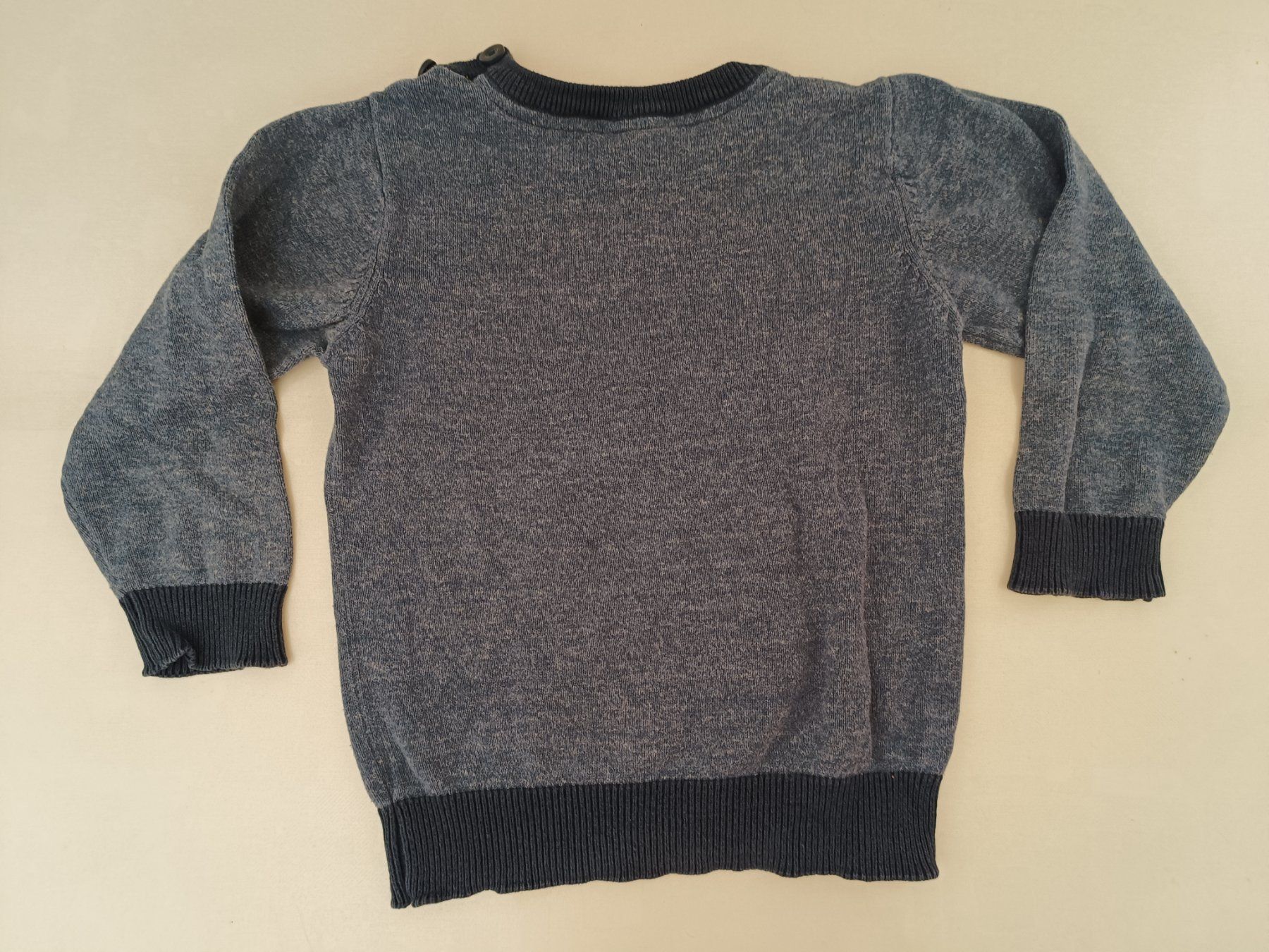 C&A Maglioni & Felpe: C&A Pulli Gr 92 Kinder blau mit Elch-Motiv – Usato da Oberhofen Thun'see venduto da cri_6md2 1