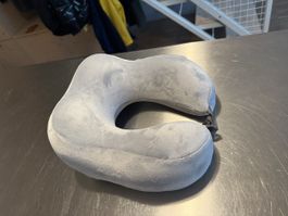 Travel Pillow Grey, unused 