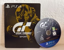 PS4/PS5 Gran Turismo Sport - Game disc and Steelbook