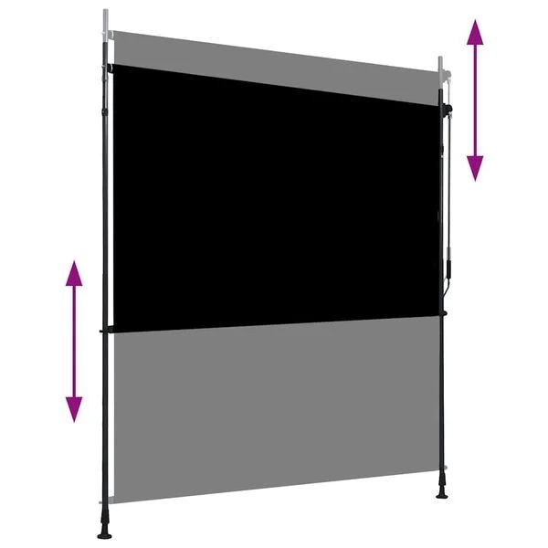 Tende da sole: Außenrollo 200 x 270 cm Anthrazit – Nuovo e nell'imballaggio originale da Bühler venduto da DealHaus_Ostschweiz 1