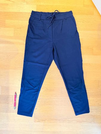 Only - Pantalon de travail bleu foncé