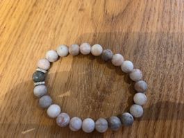 Hellrosa Armband Mondstein, Modeschmuck