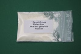 10 g Natürliches Kiefernharz sehr fein gemahlen Harz