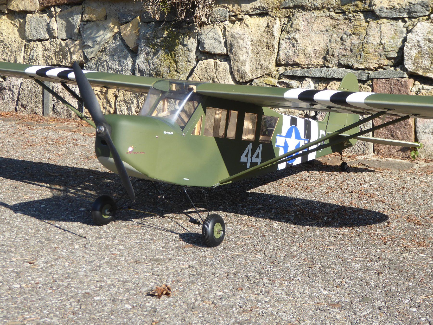 RC Modellbau: PIPER J3 Military CMPro – Gebraucht aus anwil von Lancia_Fulvia 4