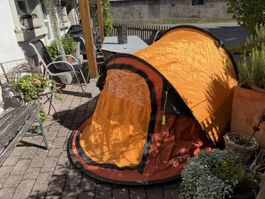 Outwell Jersey S Pop Up Tent orange/red used