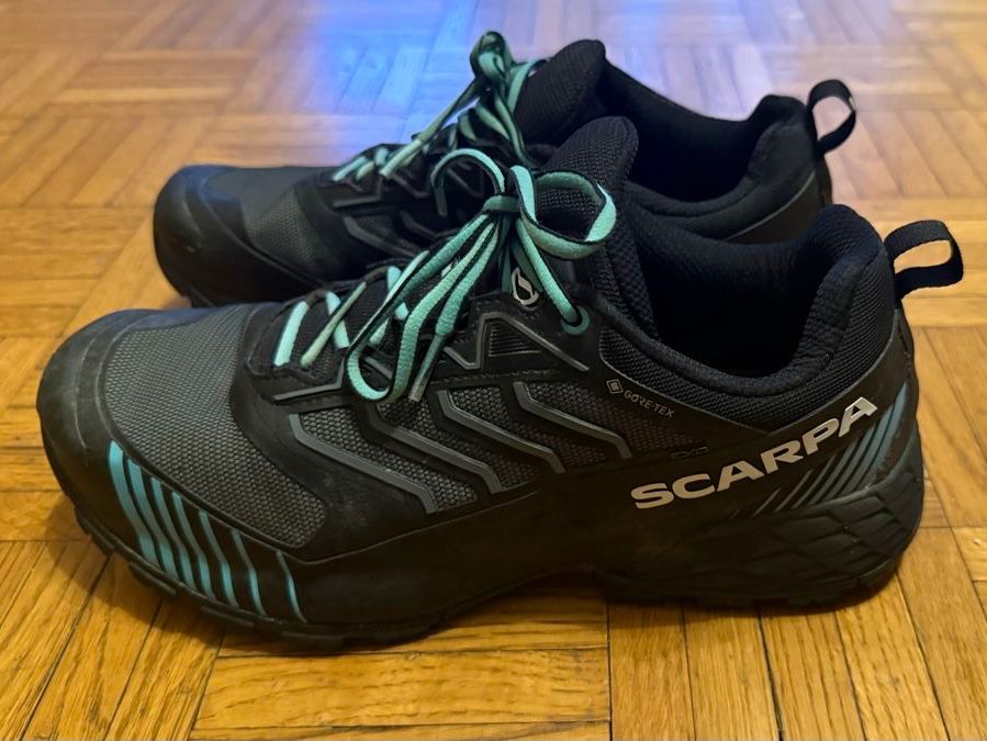 Scarpa Damenschuhe: Wander-/Trailrunningschuh Scarpa Ribelle Run XT GTX, Gr. 42 – Gebraucht aus Zürich von Gabiii