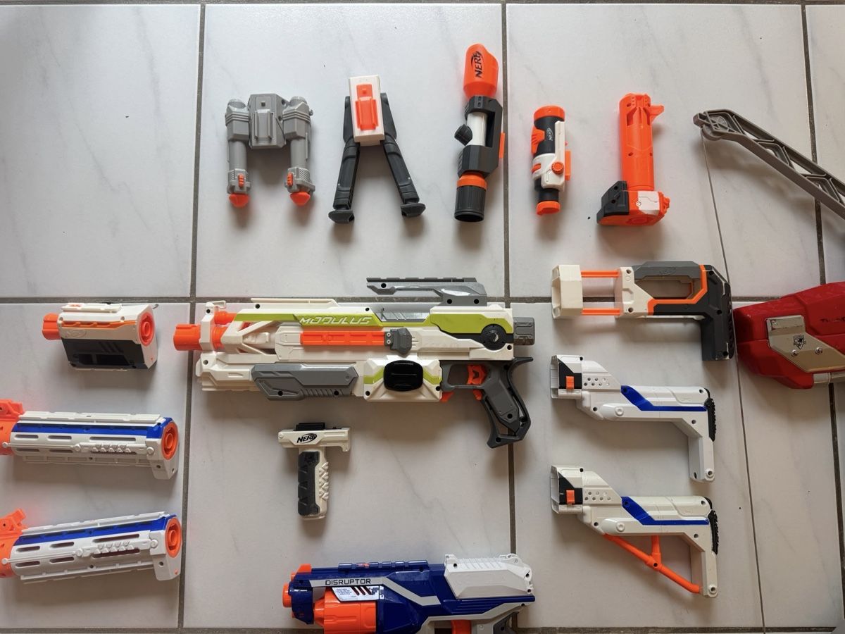 Nerf Jouets: Nerf-Box – D'occasion à Rütihof par Baegi 5