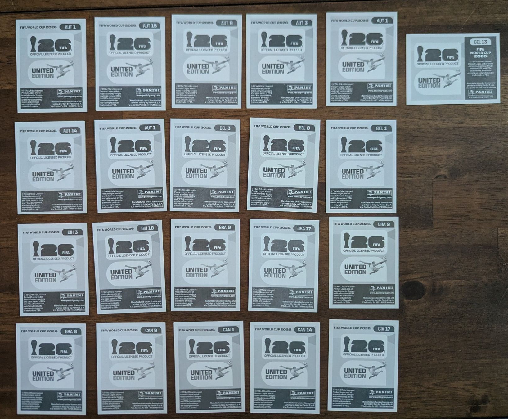 Panini Carte collezionabili: Diverse Panini Bilder United Edition AUT-CIV – Usato da Frauenfeld venduto da mafro28 1