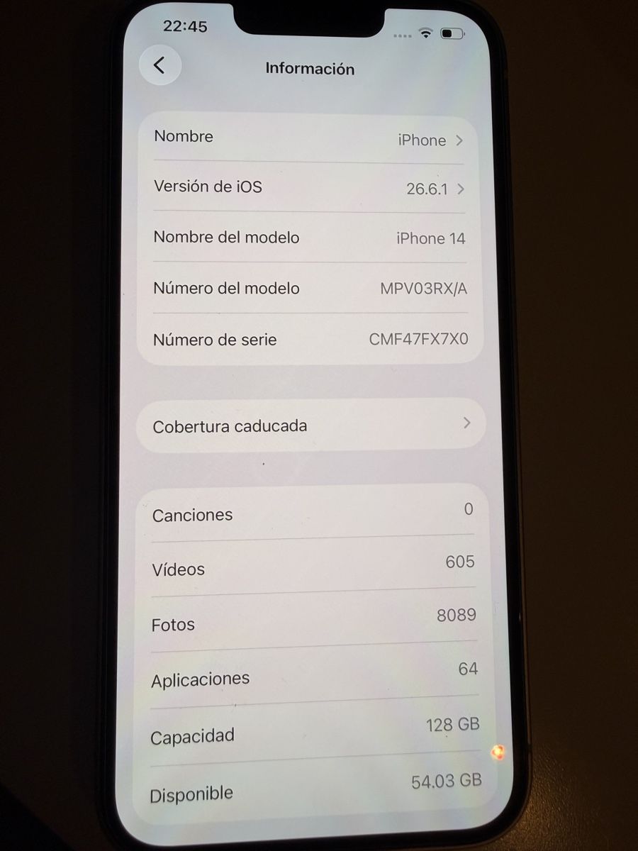 Apple Portables: iPhone 14 128 GB  – D'occasion à adliswil par censored55 1