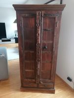 Armoire indienne en bois massif (Image et Atmosphère)