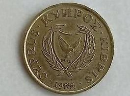 Münze Cyprus 1988