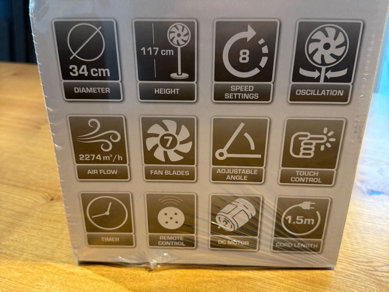 Ventilateurs: Standventilator Notos 34cm Metallgehäuse, Originalverpackt – Neuf avec emballage d'origine à Brunnen par Gwertsch 1