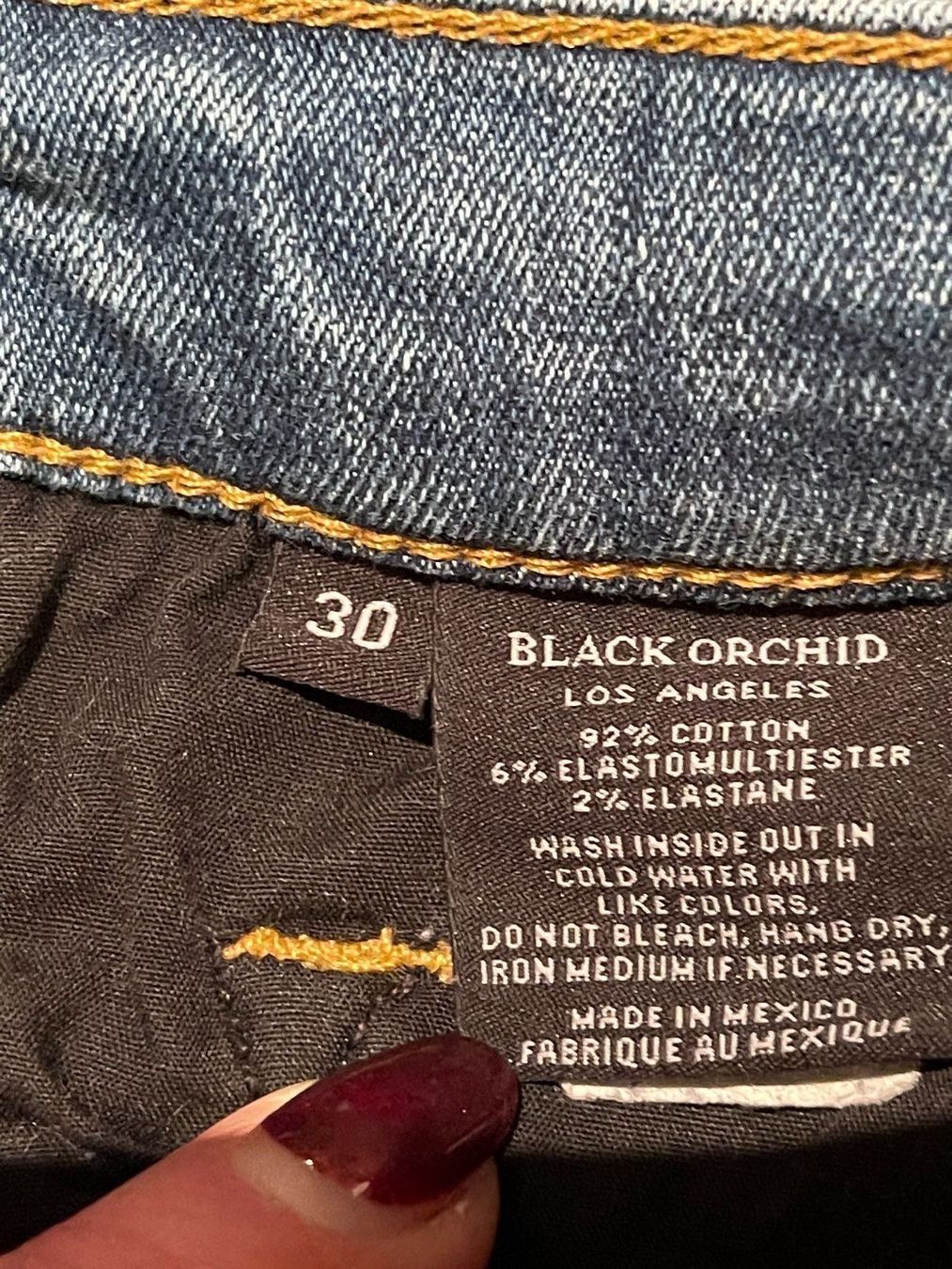 Jeans: BLACK ORCHID Designer Jeans Gr 30 – Usato da Hildisrieden venduto da Inna71 5