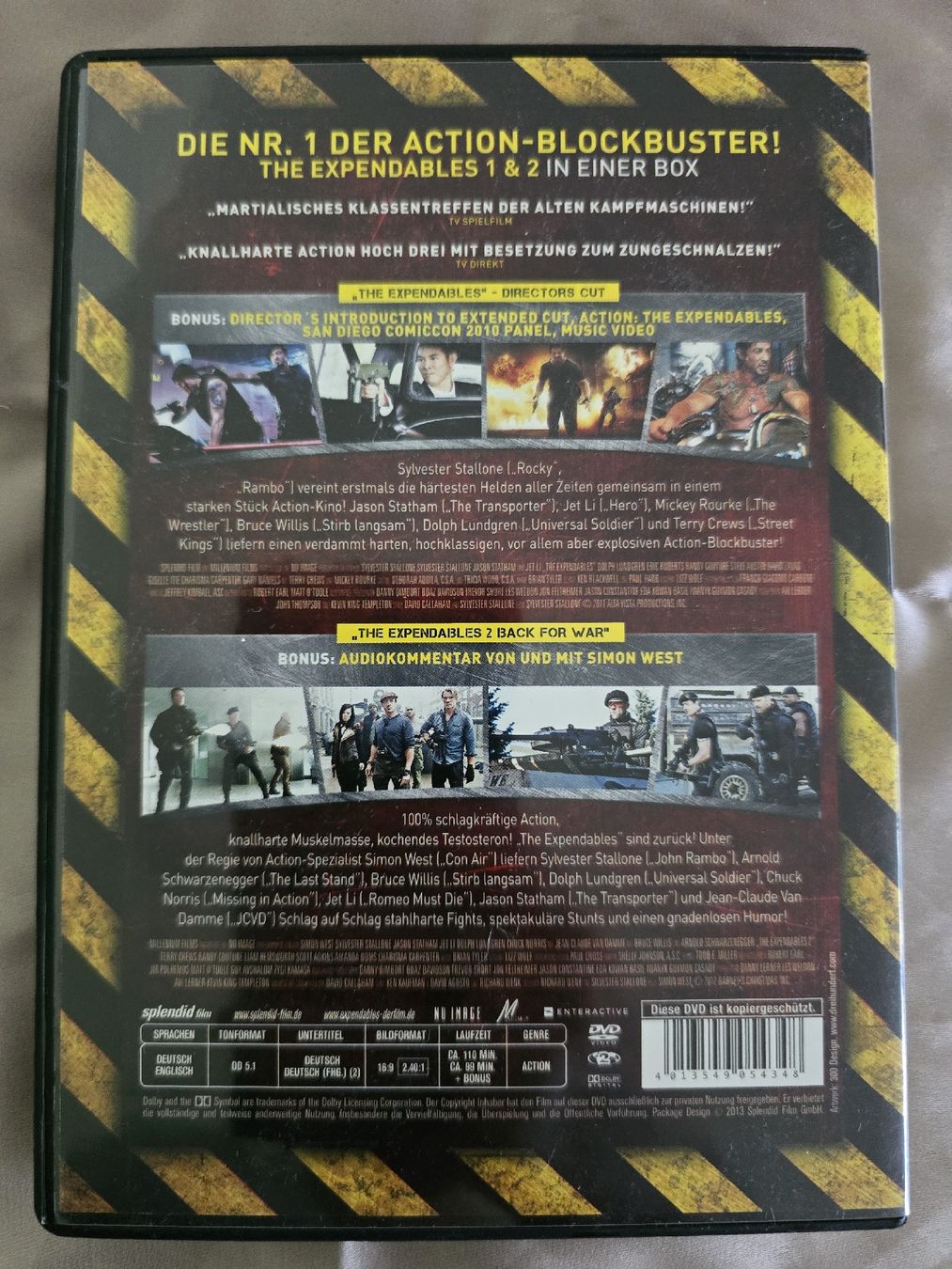 Tutti i DVDs: DVD's - The expendsbles 1 & 2 – Usato da Zug venduto da nic_wlj8 1