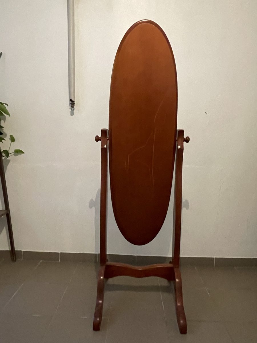 Specchi: Standspiegel Holz oval kippbar – Usato da Lausanne venduto da ben_vk68 5