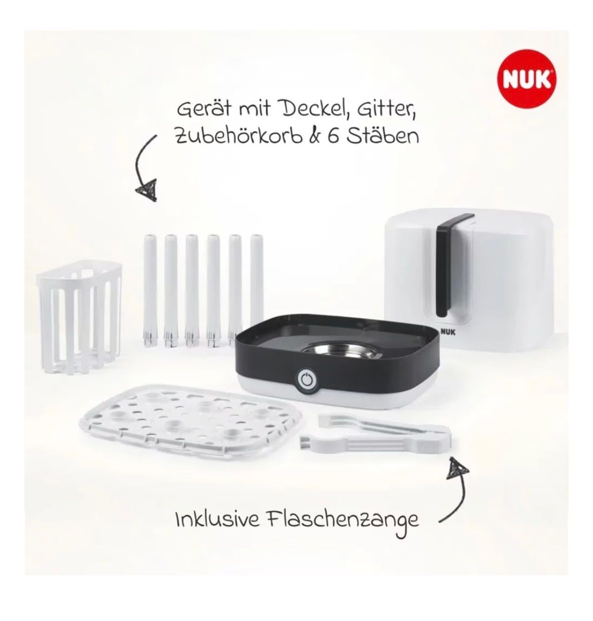 Pasti del neonato: NUK Baby Bottle Sterilizer & Dryer – Usato da Gingins venduto da Kakakia 6