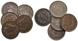 Schweiz 2 Rappen Lot