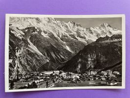 AK von Mürren mit Bergpanorama