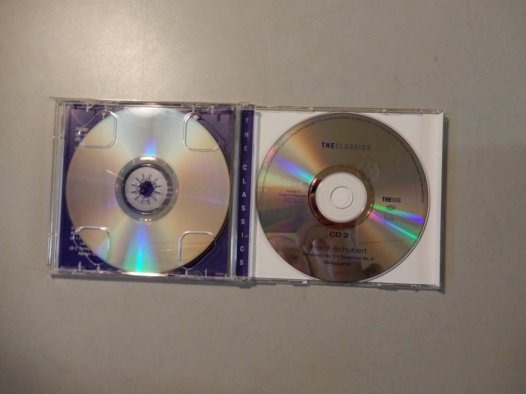 CD: Franz Schubert - Rosamunde -The Classics CD's, Top Zustand – Usato da Erstfeld venduto da Mario_boe0 2