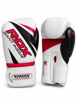 RDX F10 Boxhandschuhe RDX – Weiss / Schwarz / Rot - 12 Oz