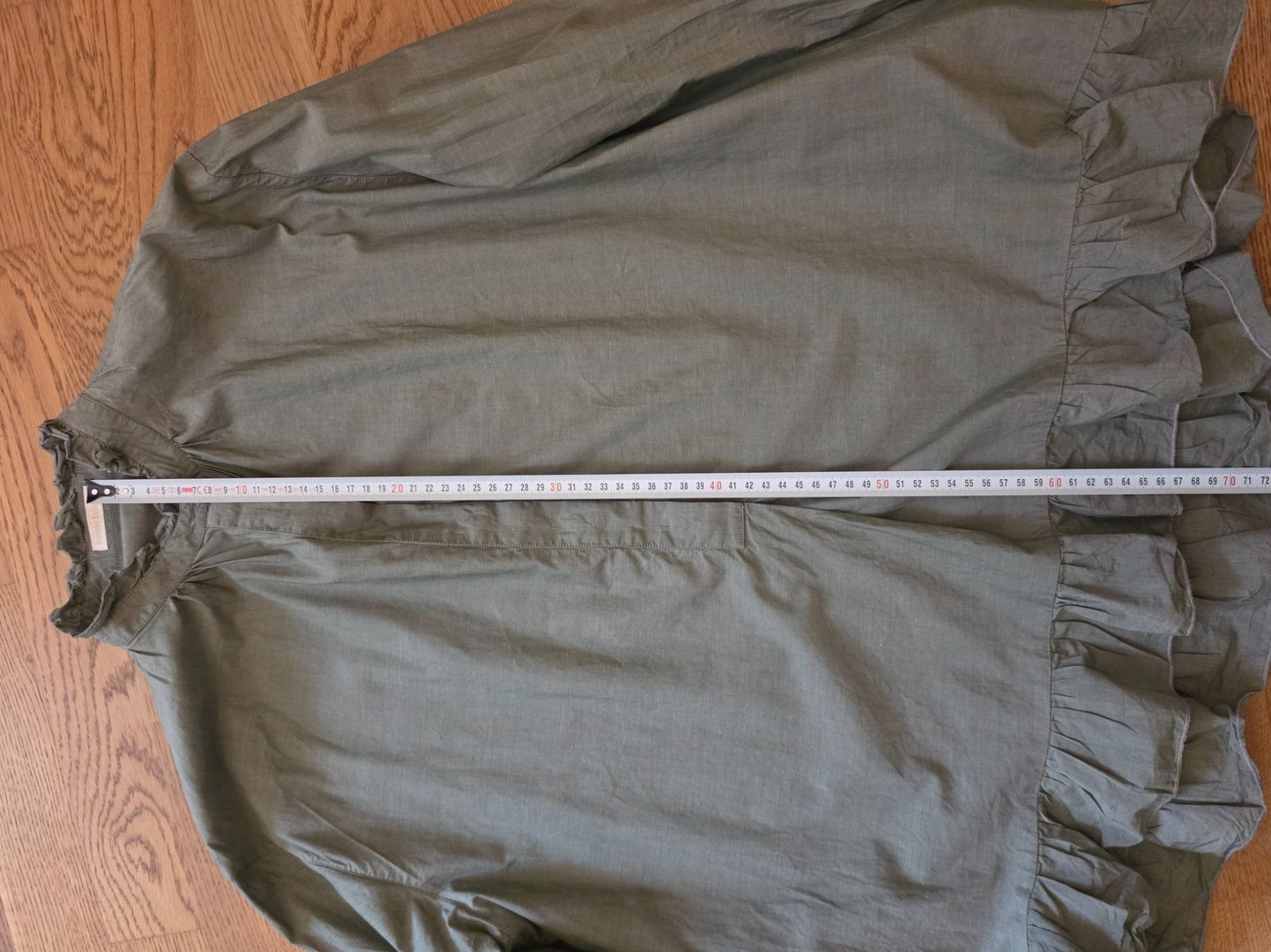 Robert Friedman Camicette: ROBERT FRIEDMAN Hemdbluse mit Rüschchen (Grösse L) – Usato da Zumikon venduto da chv_w96q 1