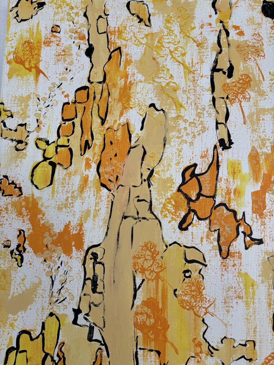 Dipinti: Abstraktes Gemälde, Acrylbild – Nuovo (secondo la descrizione) da Cham venduto da Felha 7