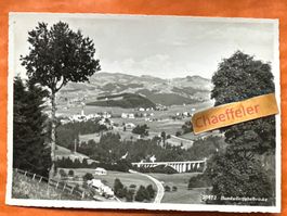 Feldpost  I/5  Hundwil AR, Hundwilertobelbrücke 1950 Jahren