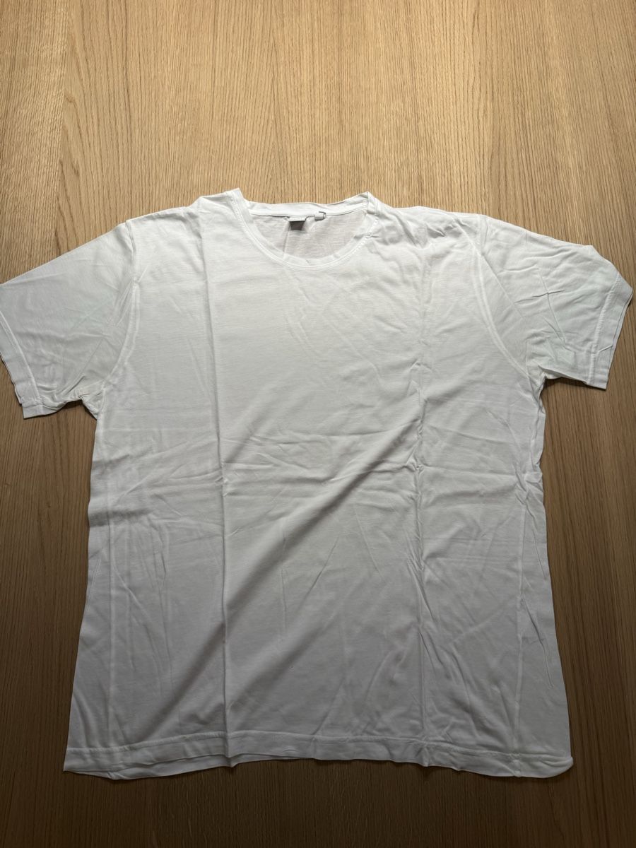 T-shirts: Aspesi tshirt, really thin, white size L, 100% cotton – Neuf (Voir description) à Zug par SebastianSonderegger 1