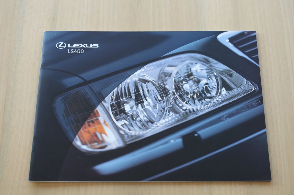 Lexus LS 400 Prestige Prospekt 3/1999 (Gebraucht) in Wikon für CHF 9 ...