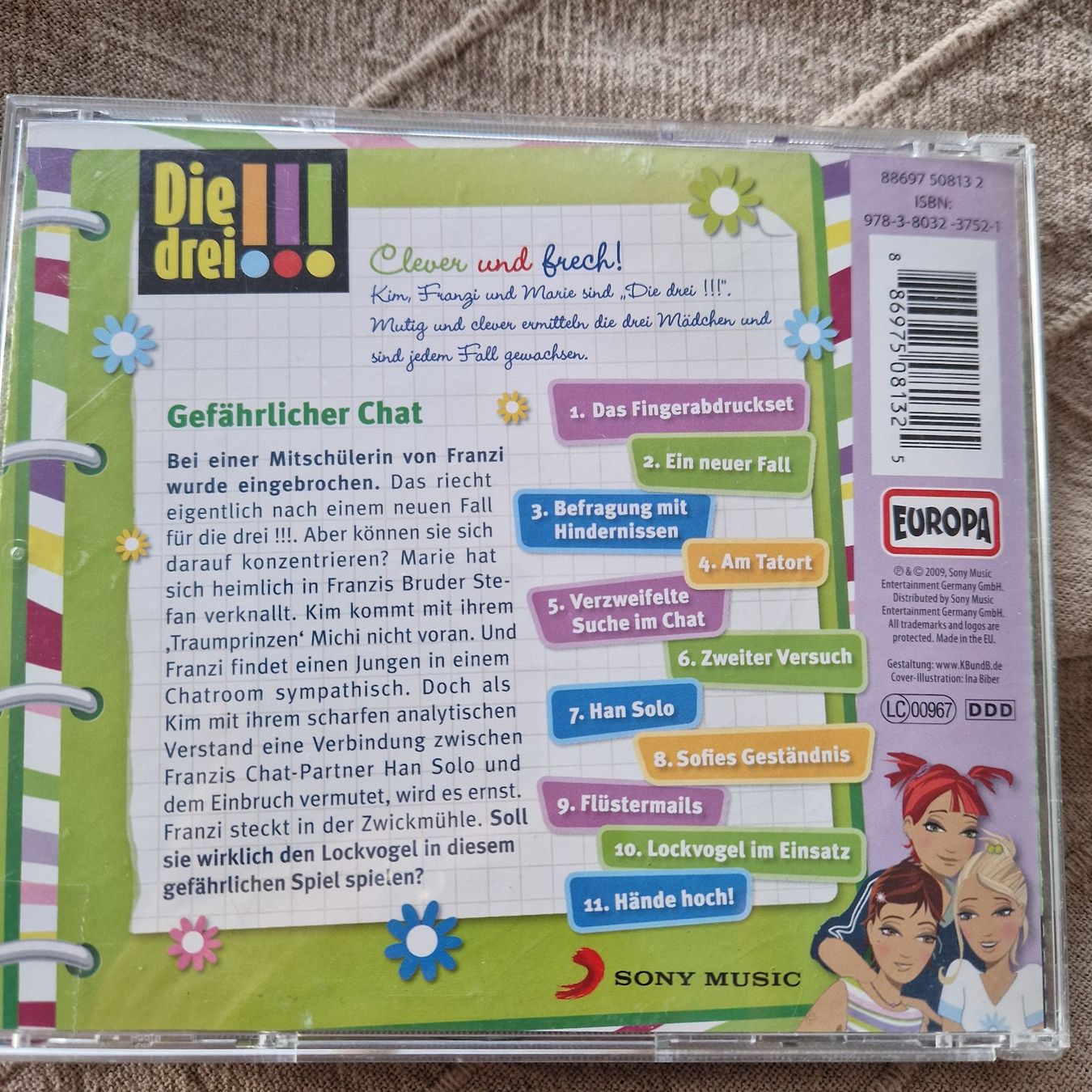 CD: CD, Die drei !!!, Gefährlicher Chat, 3 – Usato da Gränichen venduto da sunchi07 1