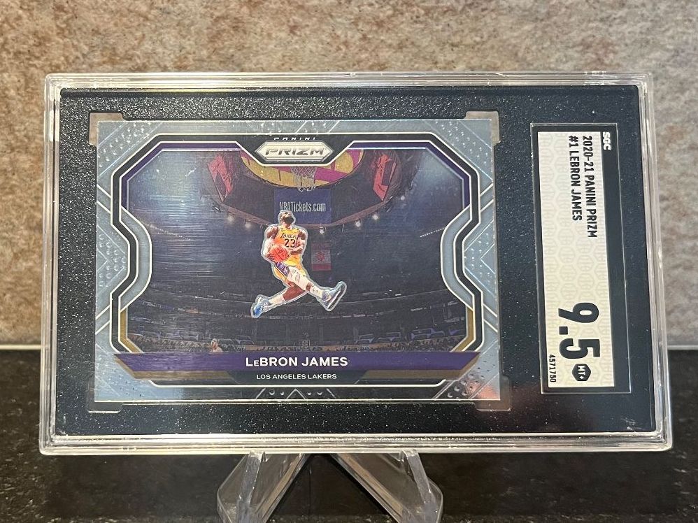 Nba Carte collezionabili: NBA LeBron Kobe Bryant tribute SGC 9.5 – Usato da Moudon venduto da AndreSR89