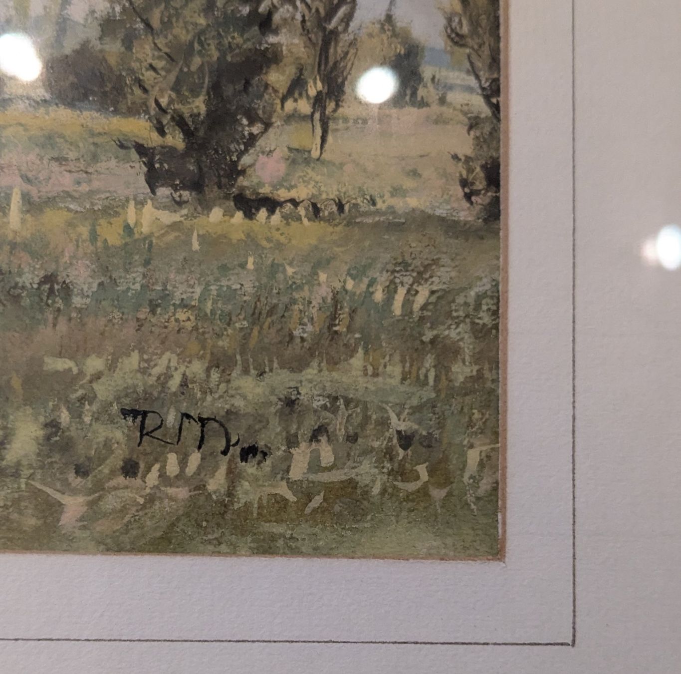 Dipinti: Rudolf Müller Original Aquarell – Usato da Giffers venduto da agu25 1