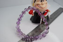 Amethyst Lila Armband 8mm  TOP inkl Versand