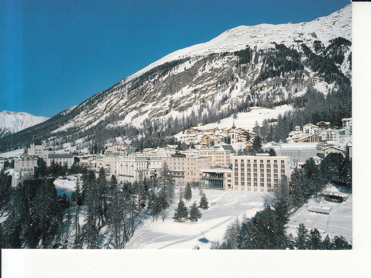 Cartoline postali: Pontresina Saratz 1998 – Usato da Bürglen TG venduto da StampGraf
