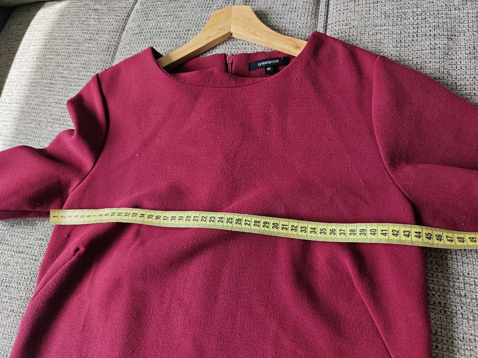 Kleider: Burgundy Dress, size 40 – Gebraucht aus Zürich von alu_dzr7 3