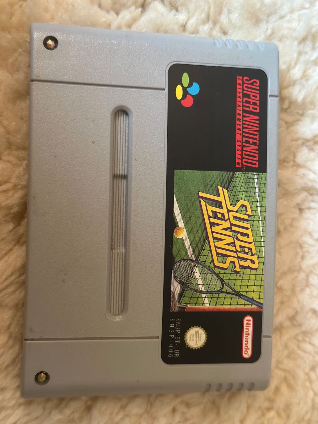 Spiele: Super Tennis (Super Nintendo) – Gebraucht aus Zürich von John-Wayne23